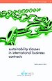 Sustainability clauses in international business contracts