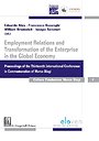 Employment relations and transformation of the enterprise in the global economy