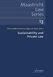 Sustainability and Private Law Sustainability and Private Law