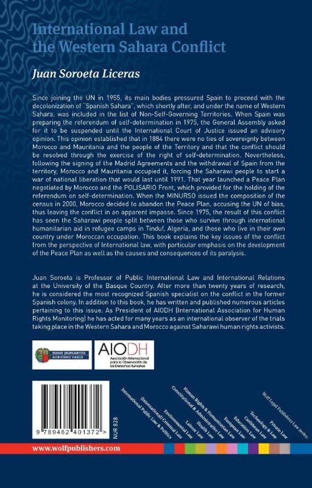 International law and the western Sahara conflict