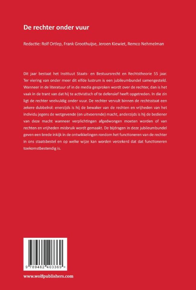 De rechter onder vuur