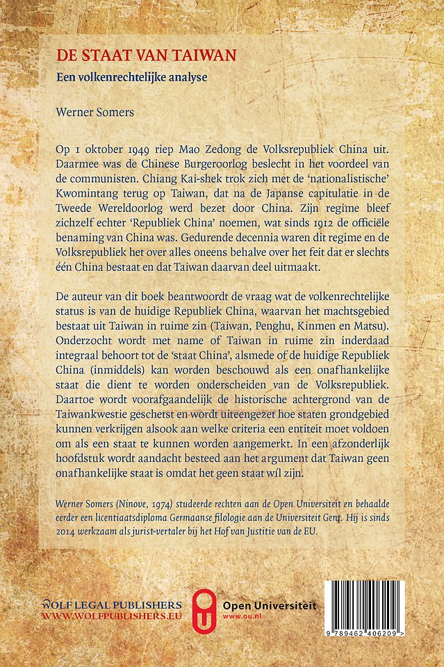 De staat van Taiwan
