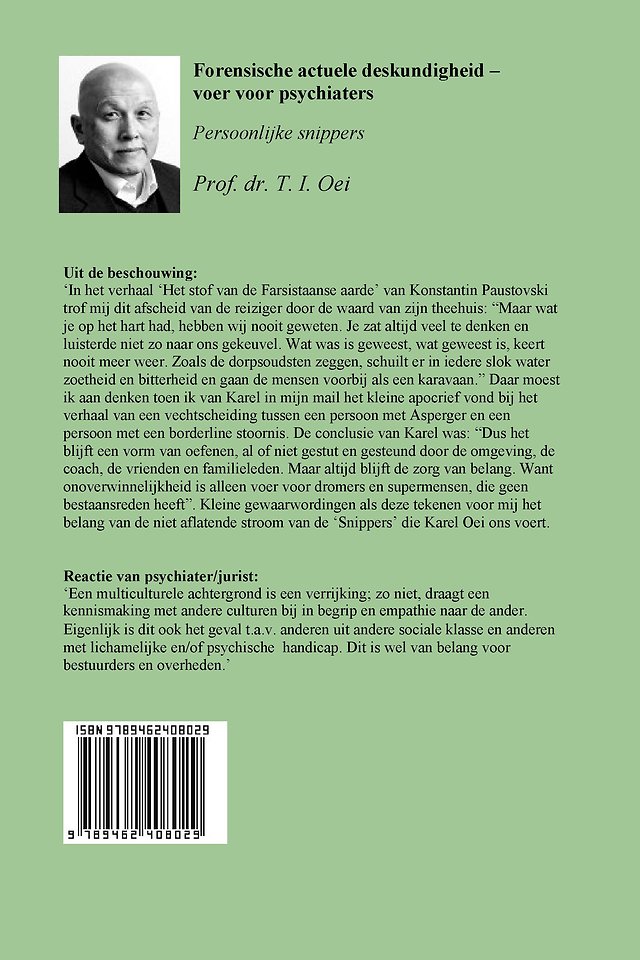Forensische actuele deskundigheid - voer voor psychiaters