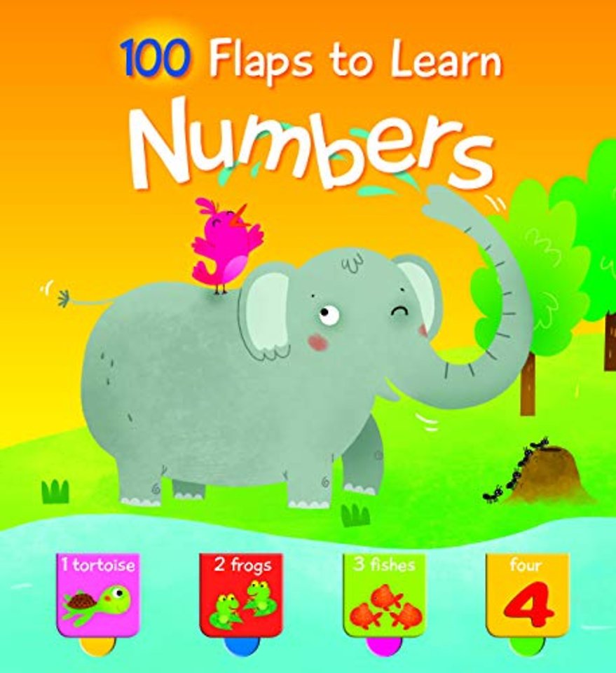 100 Flaps to Learn Numbers