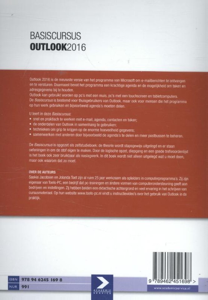 Basiscursus Outlook 2016
