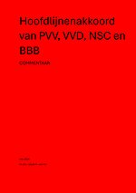 Hoofdlijnenakkoord van PVV, VVD, NSC en BBB