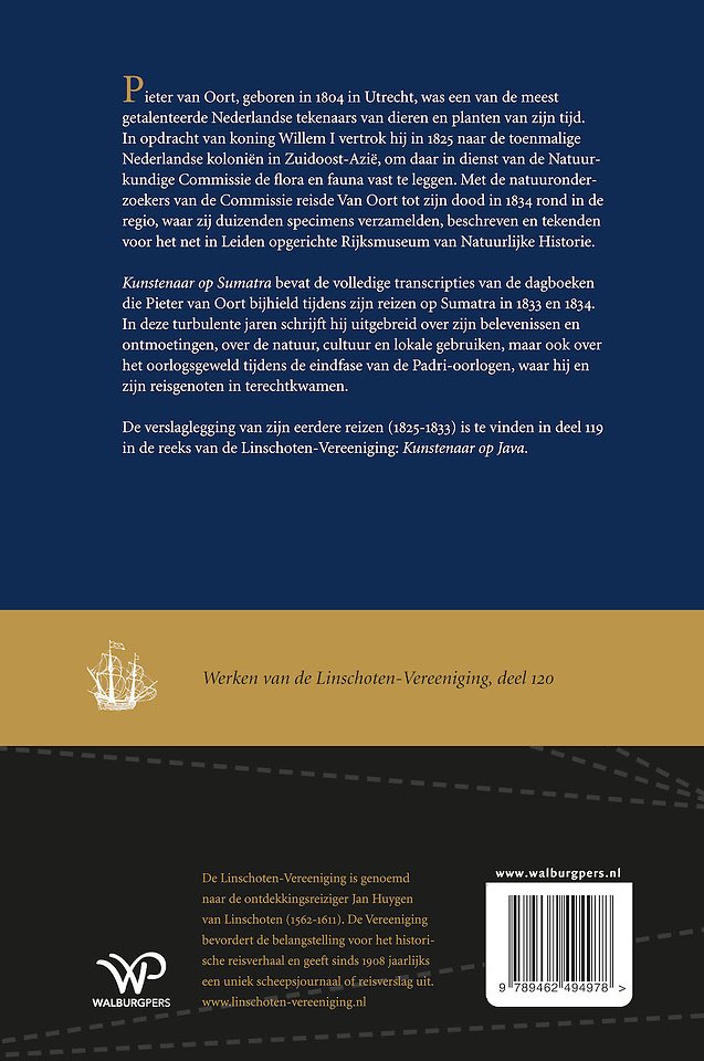 Kunstenaar op Sumatra