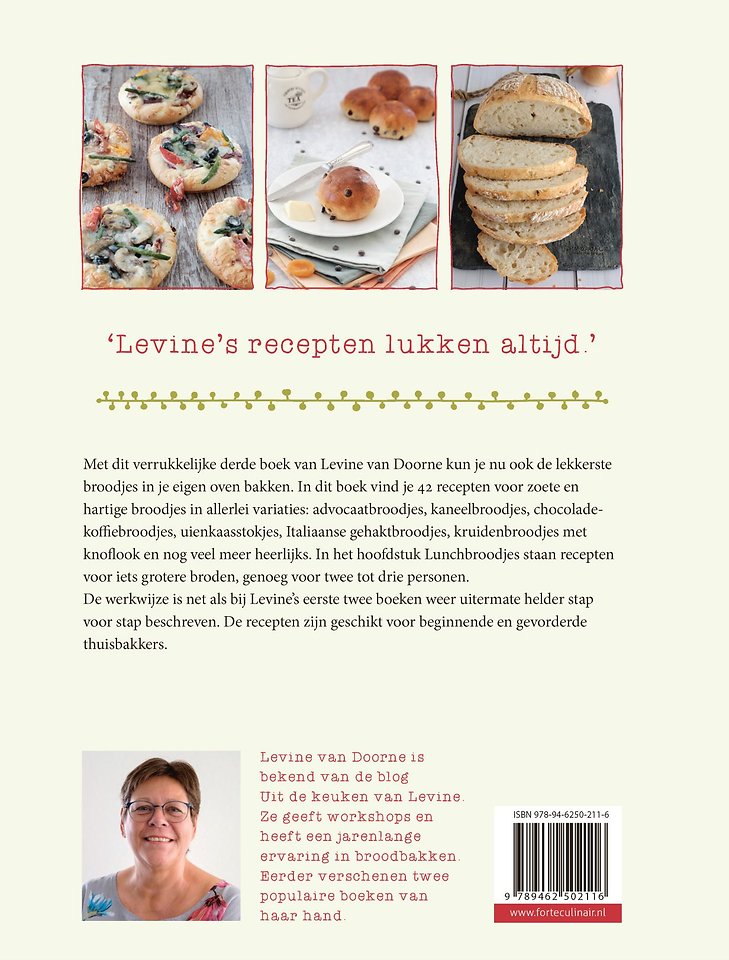 Broodjes uit eigen oven