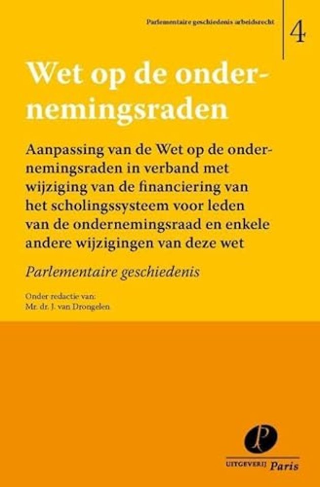 Wet op de ondernemingsraden