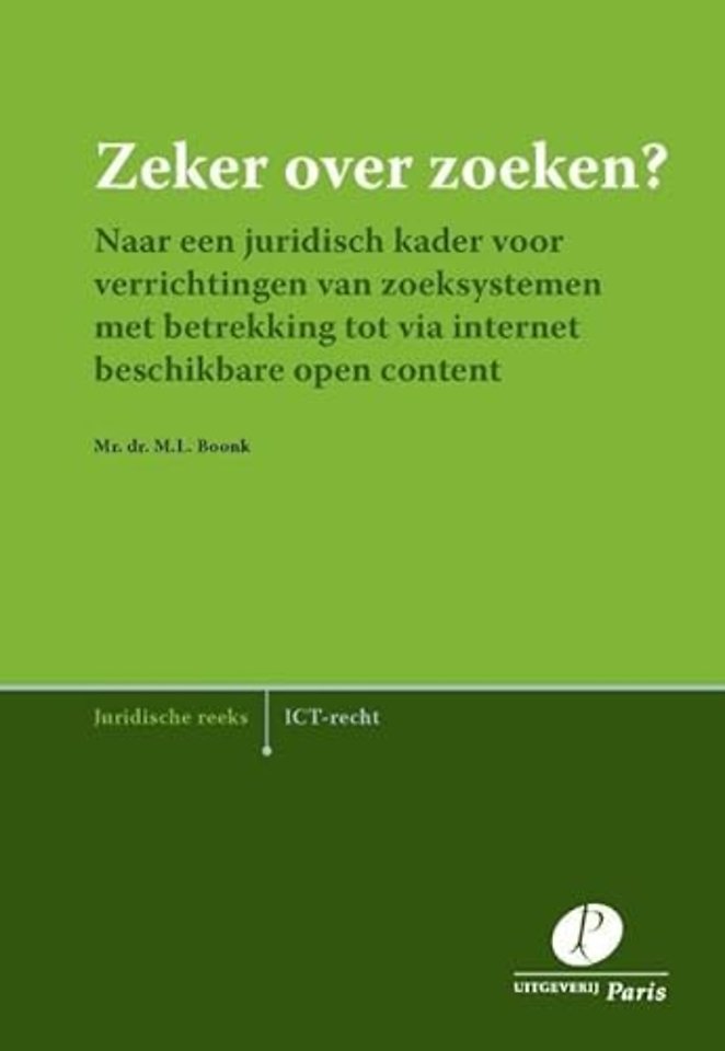 Zeker over zoeken?