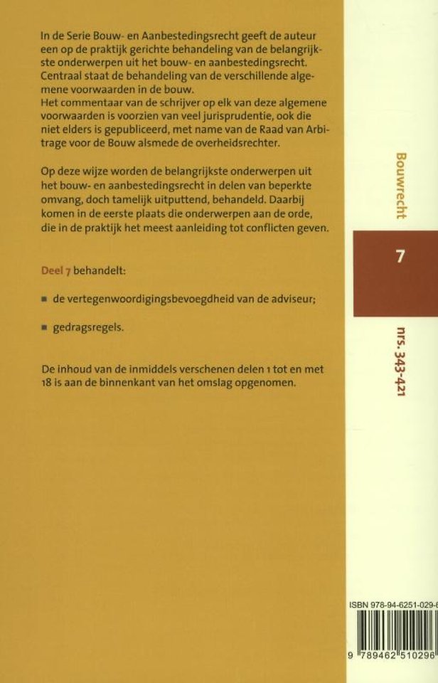 Bouwrecht Deel 7