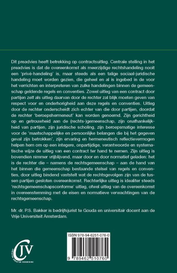 Rechtsgemeenschapsconforme uitleg