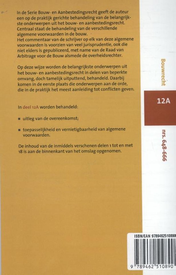 Bouwrecht Deel 12A