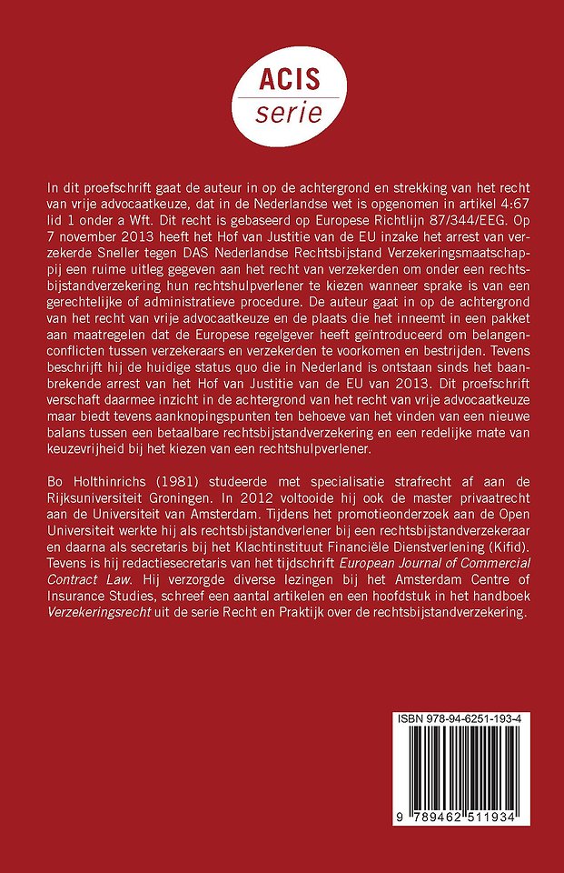 Vrijheid verzekerd?