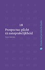 Prospectus: plicht en aansprakelijkheid Prospectus: plicht en aansprakelijkheid
