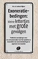 Exoneratiebedingen: kleine lettertjes met grote gevolgen Exoneratiebedingen: kleine lettertjes met grote gevolgen