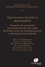Open normen, toezicht en duurzaamheid