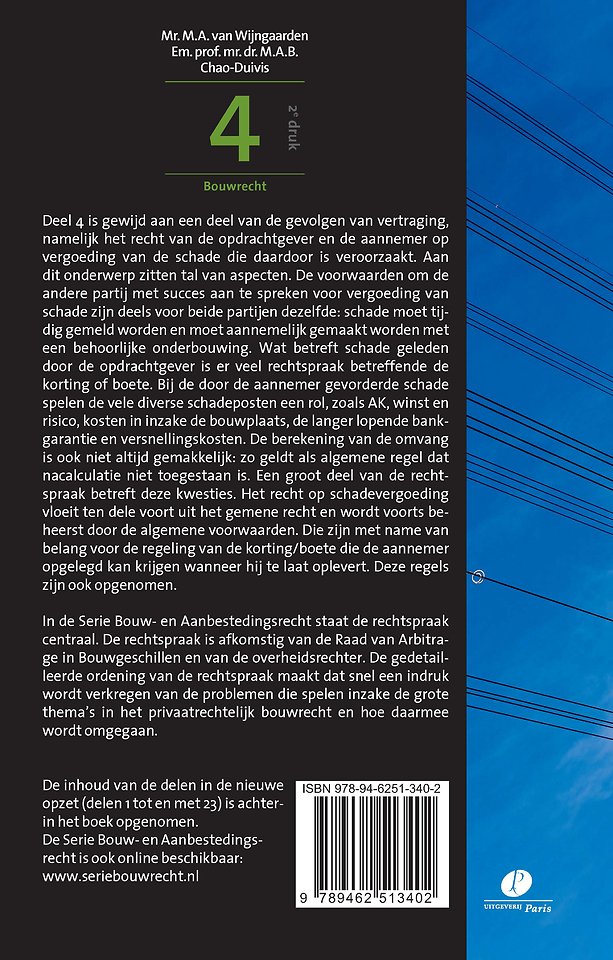 Bouw- en Aanbestedingsrecht - deel 4