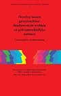 Overlap tussen grondrechten/fundamentele rechten en privaatrechtelijke normen Overlap tussen grondrechten/fundamentele rechten en privaatrechtelijke normen