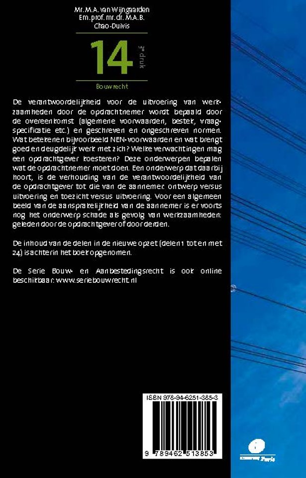 Bouw- en aanbestedingsrecht - deel 14