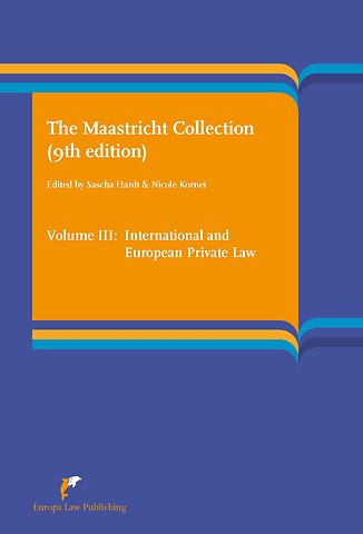 The Maastricht Collection (9th edition) Volume III