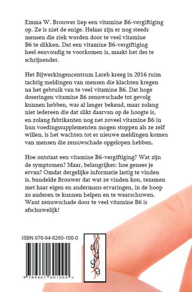 Een boekje open over vitamine B6-vergiftiging