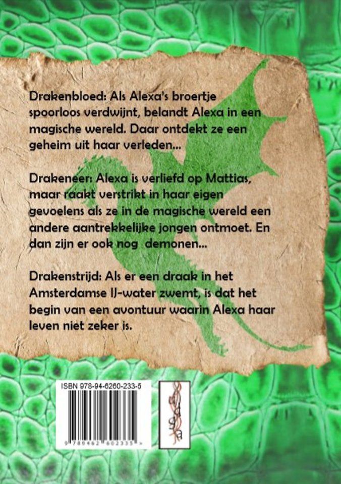 Cinnabari Dracena trilogie