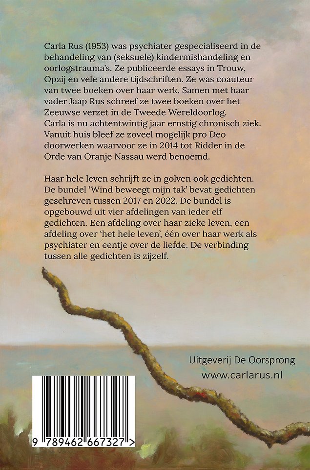 wind beweegt mijn tak