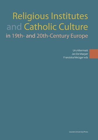 Religious institutes and catholic culture