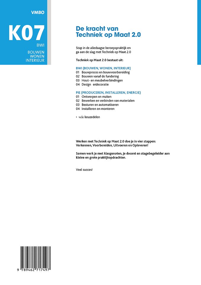 BWI Keuzevak 7 Daken en kapconstructies