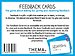 Feedback cards Feedback cards
