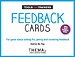 Feedback cards Feedback cards