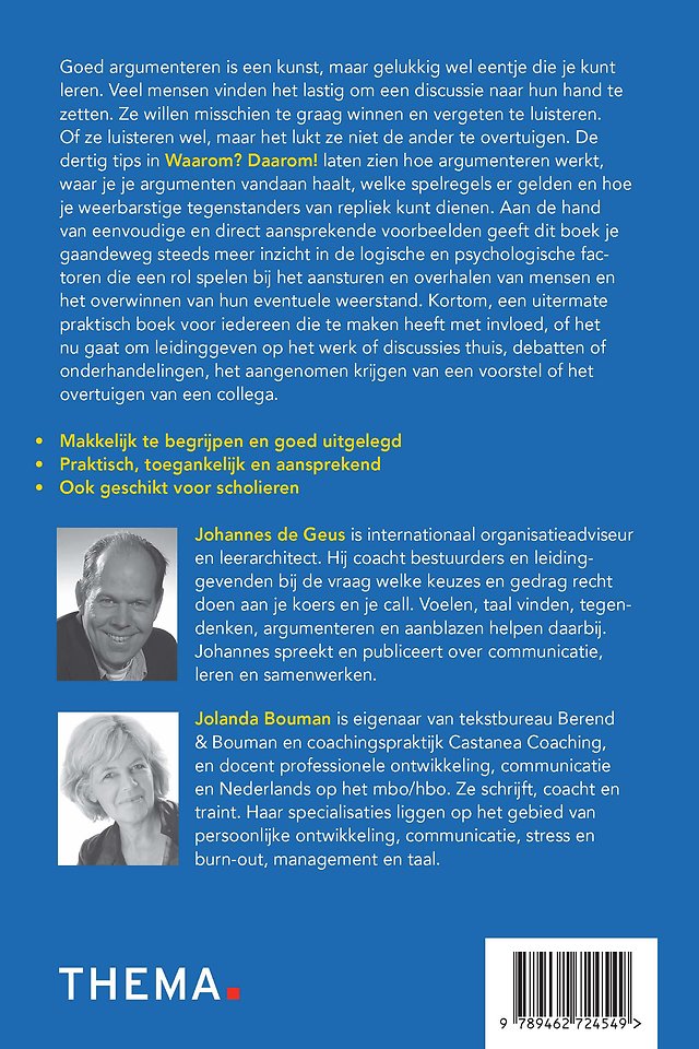 Waarom? Daarom!