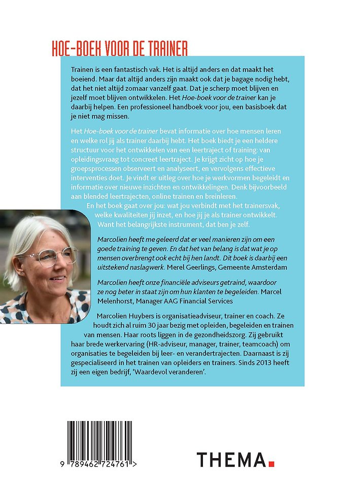 Hoe-boek voor de trainer