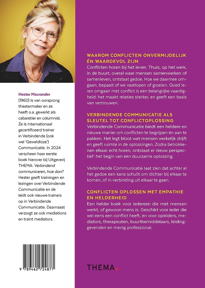 Een conflict. En dan?