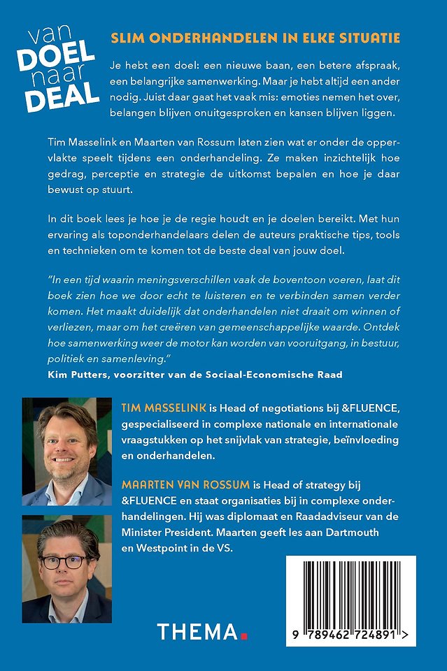 Van doel naar deal