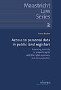 Access to Personal Data in Public Land Registers