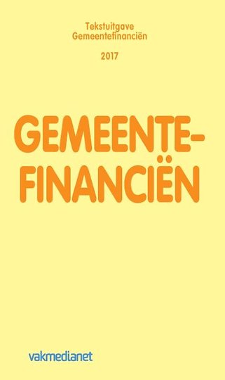 Tekstuitgave Gemeentefinanciën 2017