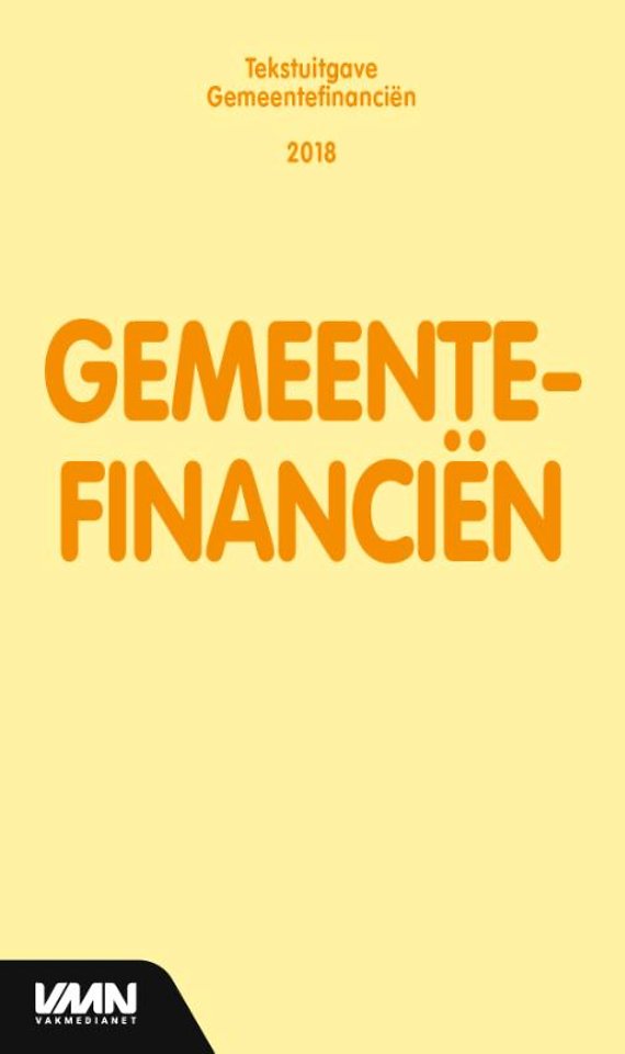 Tekstuitgave Gemeentefinanciën 2018