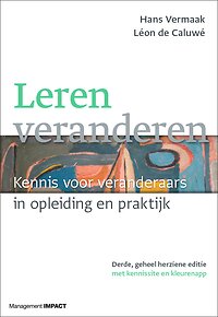 Boekcover Leren veranderen - Hans Vermaak en Léon de Caluwé