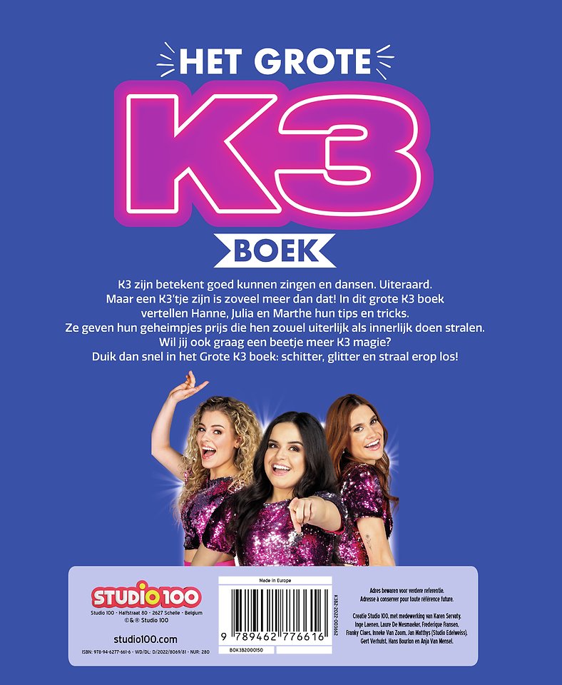 K3 : fotoboek - Het Grote K3 boek