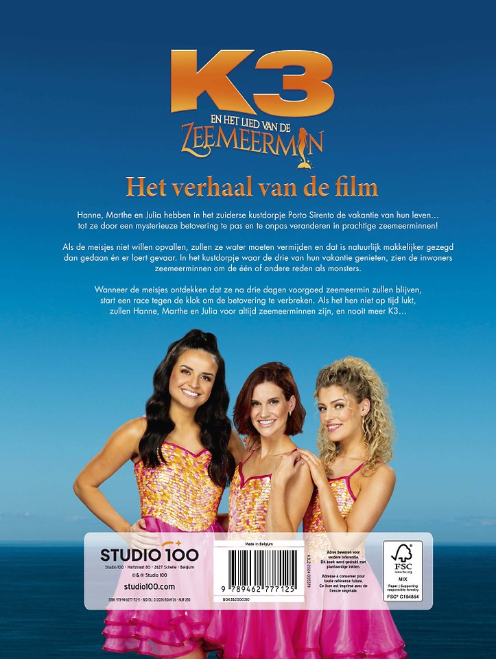 K3 : filmboek - Lied van de zeemeermin