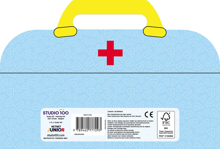 Bumba : Vormkartonboek - Wat zit er in de dokterstas?