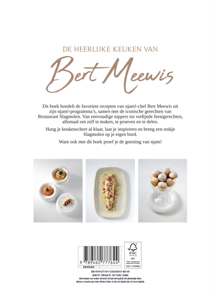 Njam : De heerlijke keuken van Bert Meewis