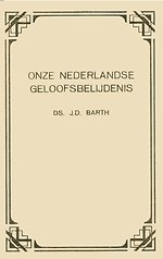 Onze Nederlandse geloofsbelijdenis