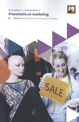 Presentatie en marketing Theorieboek - niveau 3