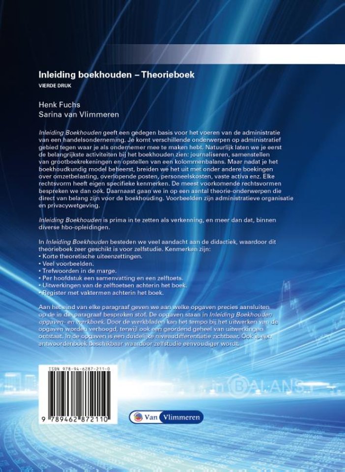Inleiding boekhouden hbo theorieboek