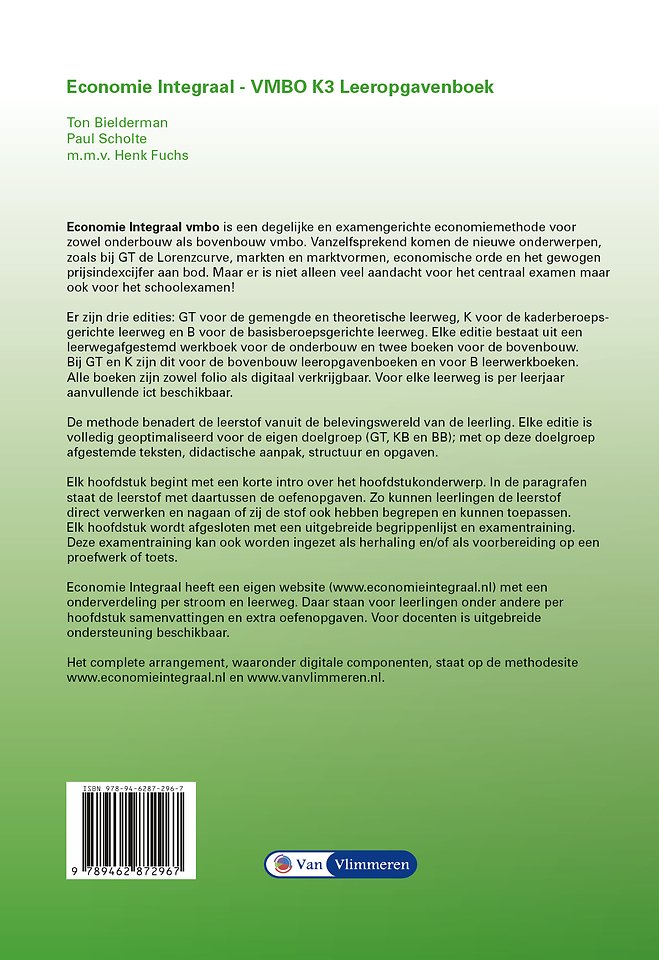 Economie Integraal vmbo K 3