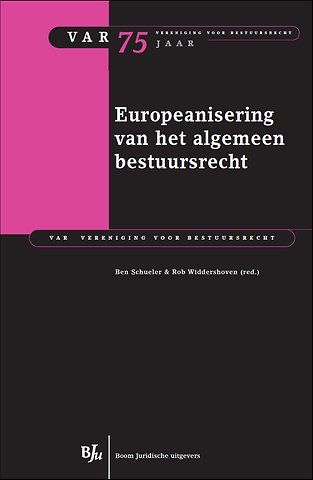 Europeanisering van het algemeen bestuursrecht