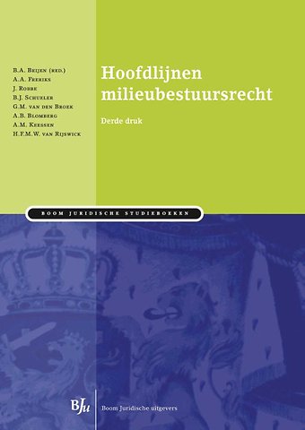Hoofdlijnen milieubestuursrecht